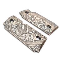 Sig Sauer P238 maple grips - Celtic Heart / hand-painted