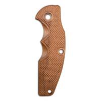 Hinderer Jurassic walnut handle scales - Classic V2 / hand-painted