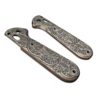 Benchmade Redoubt 430 maple handle scales - Eden Dark / hand-painted