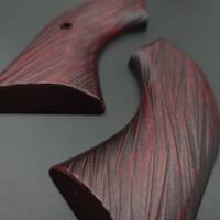 Ruger XR3-RED maple grips - Fibers Dark Blood / hand-painted