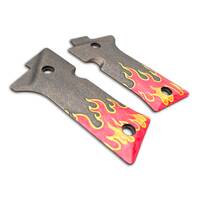 Beretta 80X Cheetah maple grips - Flame / hand-painted