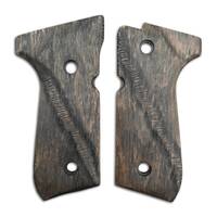 Beretta 92 full-size maple grips - Gap (3169) / hand-painted