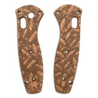 Benchmade Mini Barrage 585 maple handle scales - Kitchen Buddies (3166) / hand-painted