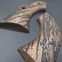 Ruger XR3-RED maple grips - Roughness Bronze / hand-painted