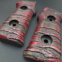 PPS-43 maple grips - Sand Scars Concept 01 / hand-painted