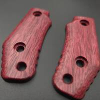 Böker Plus Little Dvalin amaranth handle scales - Traditional / hand-painted