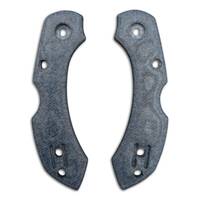 Spyderco Dragonfly 2 Micarta Bluejeans handle scales - Traditional / hand-painted