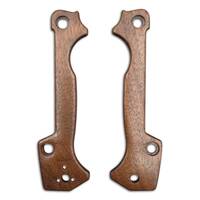 Cold Steel AD-15 walnut handle scales - Traditional / hand-painted