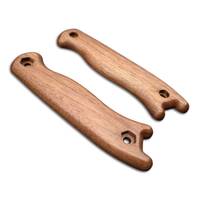 Ka-Bar Becker Short walnut handle scales - Traditional / hand-painted