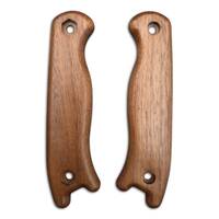 Ka-Bar Becker Short walnut handle scales - Traditional / hand-painted
