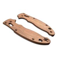 Spyderco Manix 2 Lightweight walnut handle scales - Traditional / hand-painted