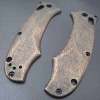 Benchmade Rift 950 maple handle scales - Traditional (3169) / hand-painted
