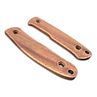 Kizlyar Asket walnut handle scales - Classic V2 / hand-painted