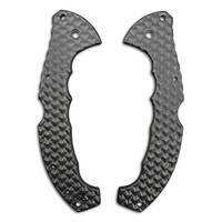 Cold Steel Talwar 5.5 maple handle scales - Dragon Scales Black / hand-painted