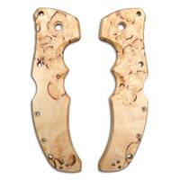 Cold Steel Recon 1 karelian birch handle scales - Traditional / hand-painted