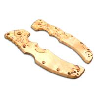 Cold Steel Recon 1 karelian birch handle scales - Traditional / hand-painted