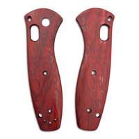 Benchmade Mini Barrage 585-02 padauk handle scales - Traditional / hand-painted