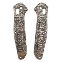 Benchmade Osborne 940-1 maple handle scales - Versatile Russian Word / hand-painted