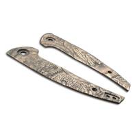 Reate J.A.C.K. maple handle scales - Yin Yang Dragon / hand-painted