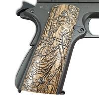 Archangel Michael - 1911 Full Size Magwell Grips