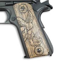 1911 Full-Size Maple Grips - Pirate Classic / Hand-painted