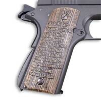 1911 Full-Size Maple Grips - Revelation 19:11 V2 / Hand-painted