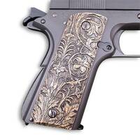 1911 Full-Size Maple Grips - Wild Thickets / Hand-painted1911 Full-Size Maple Grips - Wild Thickets / Hand-painted