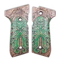 Cthulhu Green - Beretta 92, 92A1, 92G, 92FS, 96, 96A1, 98FS, 98A1, M9, M9A1 Grips