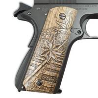 1911 Full-Size Maple Grips - Wind Rose / Hand-painted