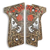 Skull Rose - Beretta 92S Grips