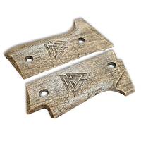 Beretta 92S Maple Grips - Valknut / Hand-painted
