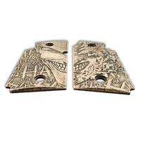 Sig Sauer P938 Maple Grips - Joker Classic / Hand-painted