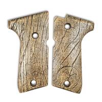 Wood - Beretta Compact 92, 92F, 92FS, 96 Grips