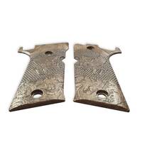 Beretta 92X Performance Maple Grips - Eagle And Snake Black / Hand-painted