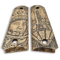 1911 Full-Size Maple Grips - Gagarin Vostok-1 / Hand-painted