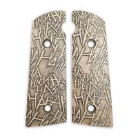 Hudson H9 maple grips - Ha-Ha-Ha / hand-painted