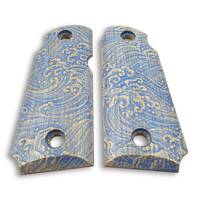 Kimber Micro 380 Maple Grips - Japan Wave / Hand-painted