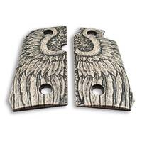 Sig Sauer P238 Maple Grips - Angel Wings / Hand-painted