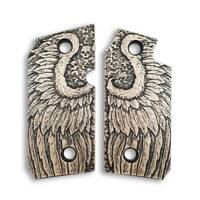 Sig Sauer P238 maple grips - Angel Wings / hand-painted