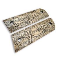 Quis Ut Deus - 1911 Full Size Magwell Grips