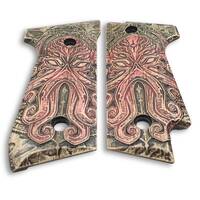 Beretta 92S Maple Grips - Cthulhu / Hand-painted
