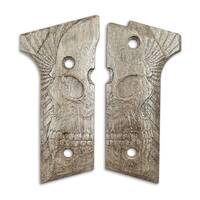 Rise Up Skull Grey - Beretta 92X, M9A3, M9A4 Grips