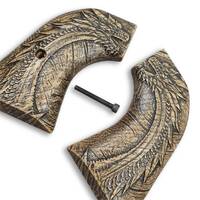 Ruger XR3 Maple Grips - Dragonborn / Hand-painted