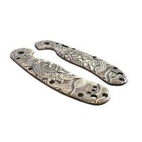 Celtic Heart - Ontario RAT-1A Knife Scales by Svechnikov Knives