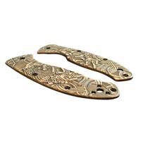 Celtic Heart Clip Down - Spyderco Tenacious Knife Scales by Svechnikov Knives