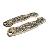 Crucifixion - Spyderco Para Military 2 Knife Scales by Svechnikov Knives
