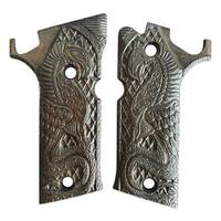 Beretta 92X Performance maple grips - Celtic Griffin Black / hand-painted