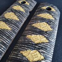 Katana Gold - 1911 Full Size Government Grips