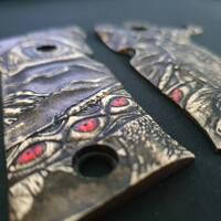 Beretta 92X Performance Maple Grips - Ophanim / Hand-painted