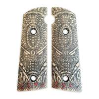 Hudson H9 maple grips - Predator / hand-painted